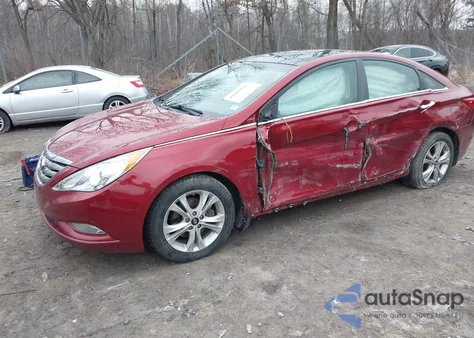 2013 Hyundai Sonata Limited z USA, uszkodzony, nr VIN 5NPEC4AC8DH566221
